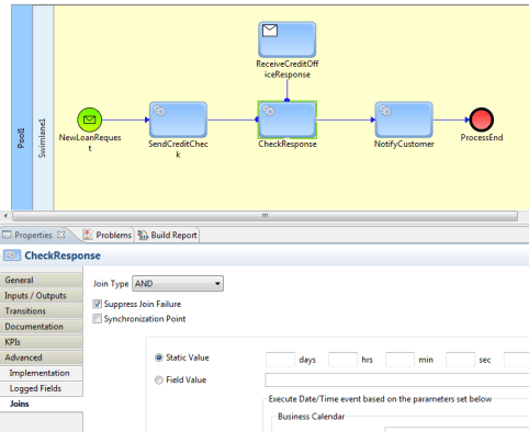 join type properties