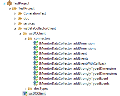 wsDC folder structure